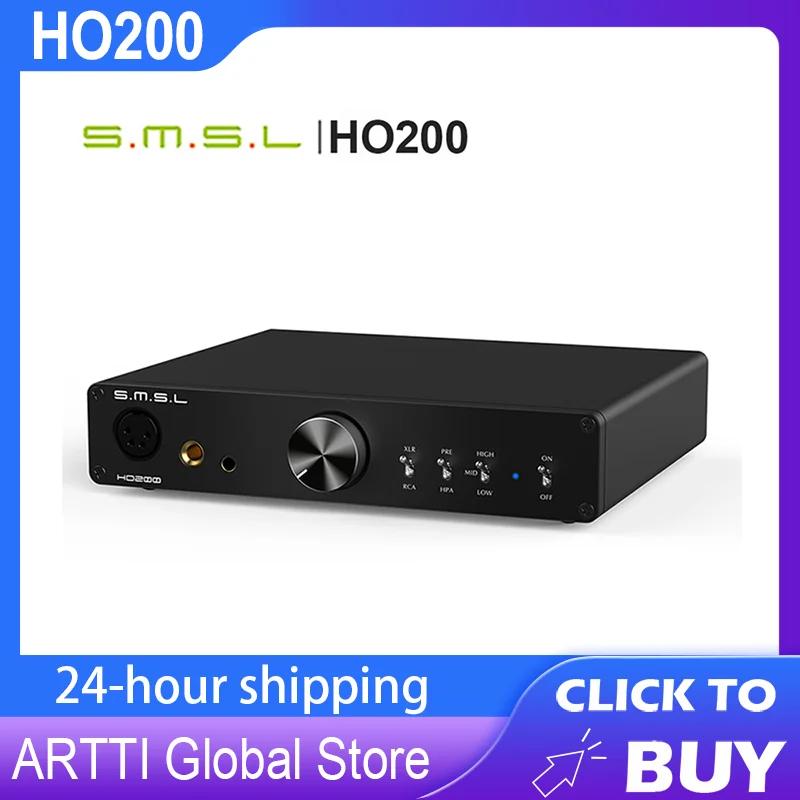 SMSL HO200   ̿   XLR 뷱 4.4 뷱 6.35mm ¿, HiRes 16ohm 6W 32ohm 3W RCA PRE 